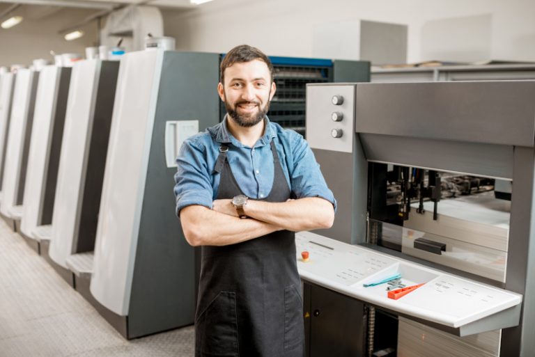Flexodrucker in Zwönitz