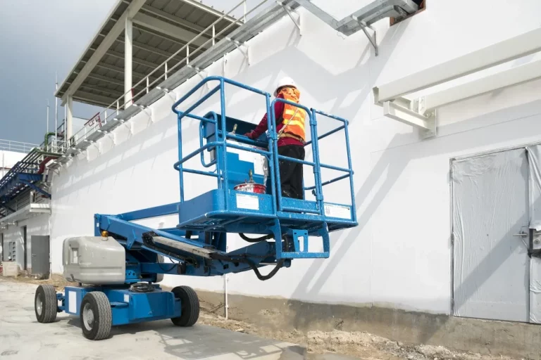 Arbeiten mit Hebebühnen