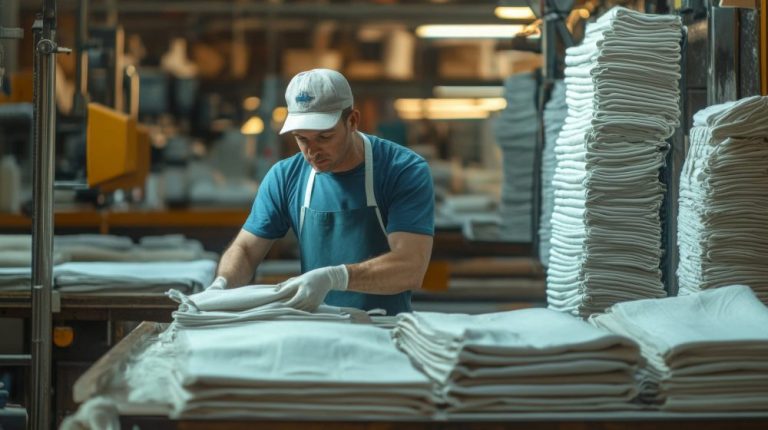 Produktionsarbeiter in der Tischdecken und Servietten Herstellung – 3 Schichtsystem – ab 15,33 €- Arbeit bei Marienberg