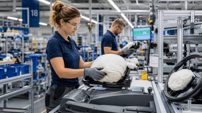 Produktionshelfer Airbag-Herstellung – ab 14,96 € pro Stunde